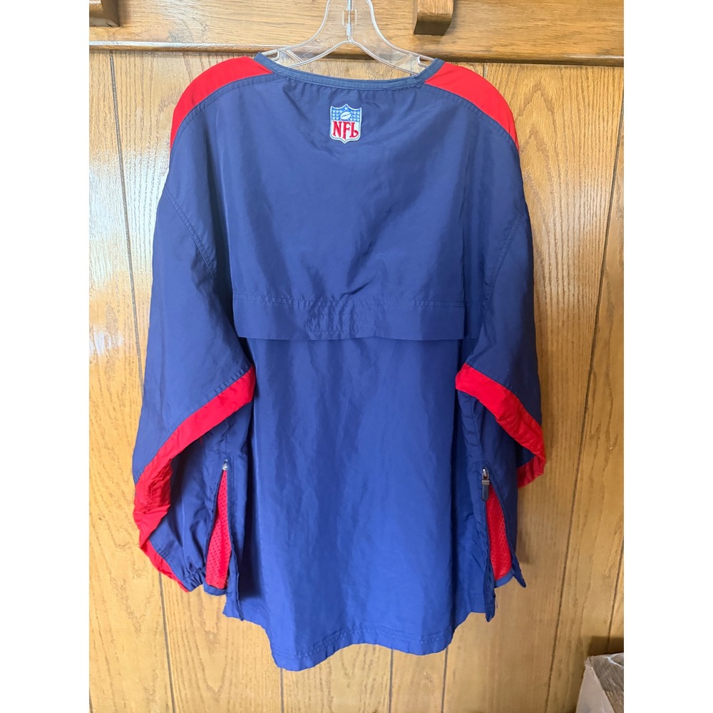 Puma Tennessee Titans NFL Windbreaker Mens XL Navy Red Pullover Vintage Vented - Picture 3 of 6